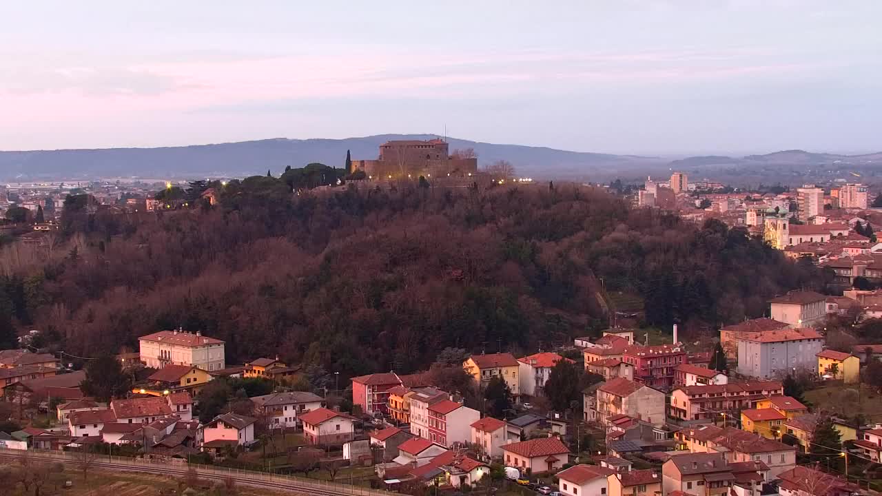 Nova Gorica et Gorizia : Vue Imprenable depuis le Monastère Franciscain de Kostanjevica
