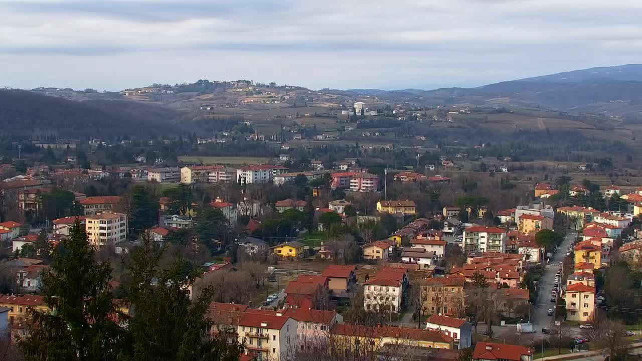 Nova Gorica in Gorica: Čudovit Razgled iz Frančiškanskega Samostana Kostanjevica