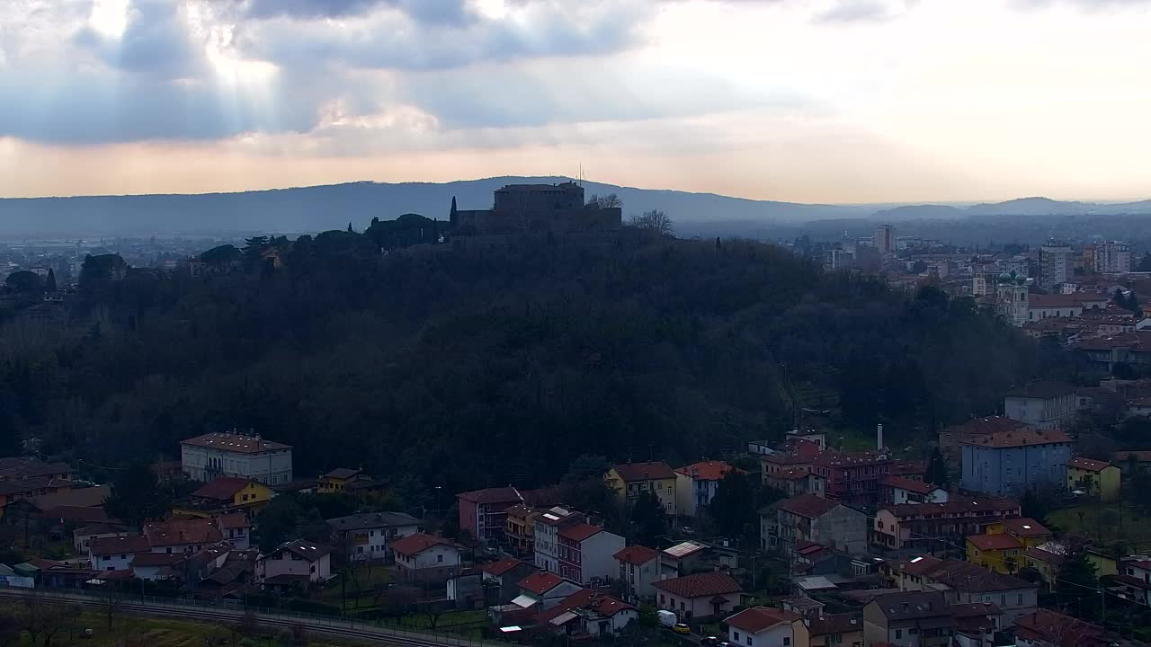 Nova Gorica et Gorizia : Vue Imprenable depuis le Monastère Franciscain de Kostanjevica