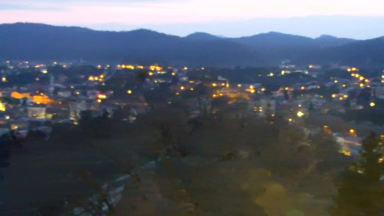 Nova Gorica in Gorica: Čudovit Razgled iz Frančiškanskega Samostana Kostanjevica