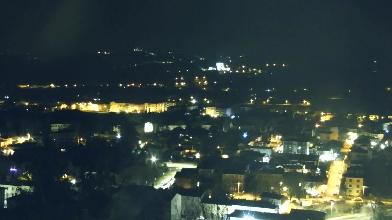 Nova Gorica i Gorica: Prekrasan Pogled iz Franjevačkog Samostana Kostanjevica