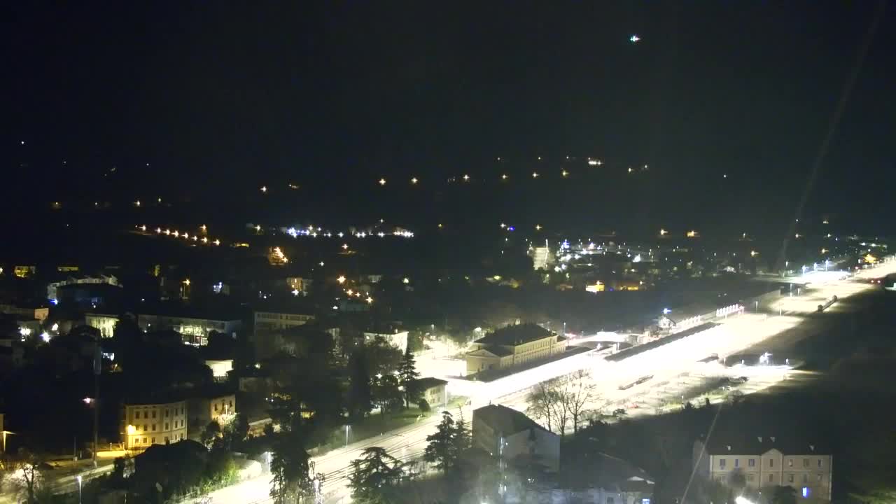 Nova Gorica i Gorica: Prekrasan Pogled iz Franjevačkog Samostana Kostanjevica