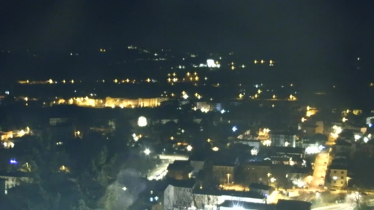 Nova Gorica in Gorica: Čudovit Razgled iz Frančiškanskega Samostana Kostanjevica