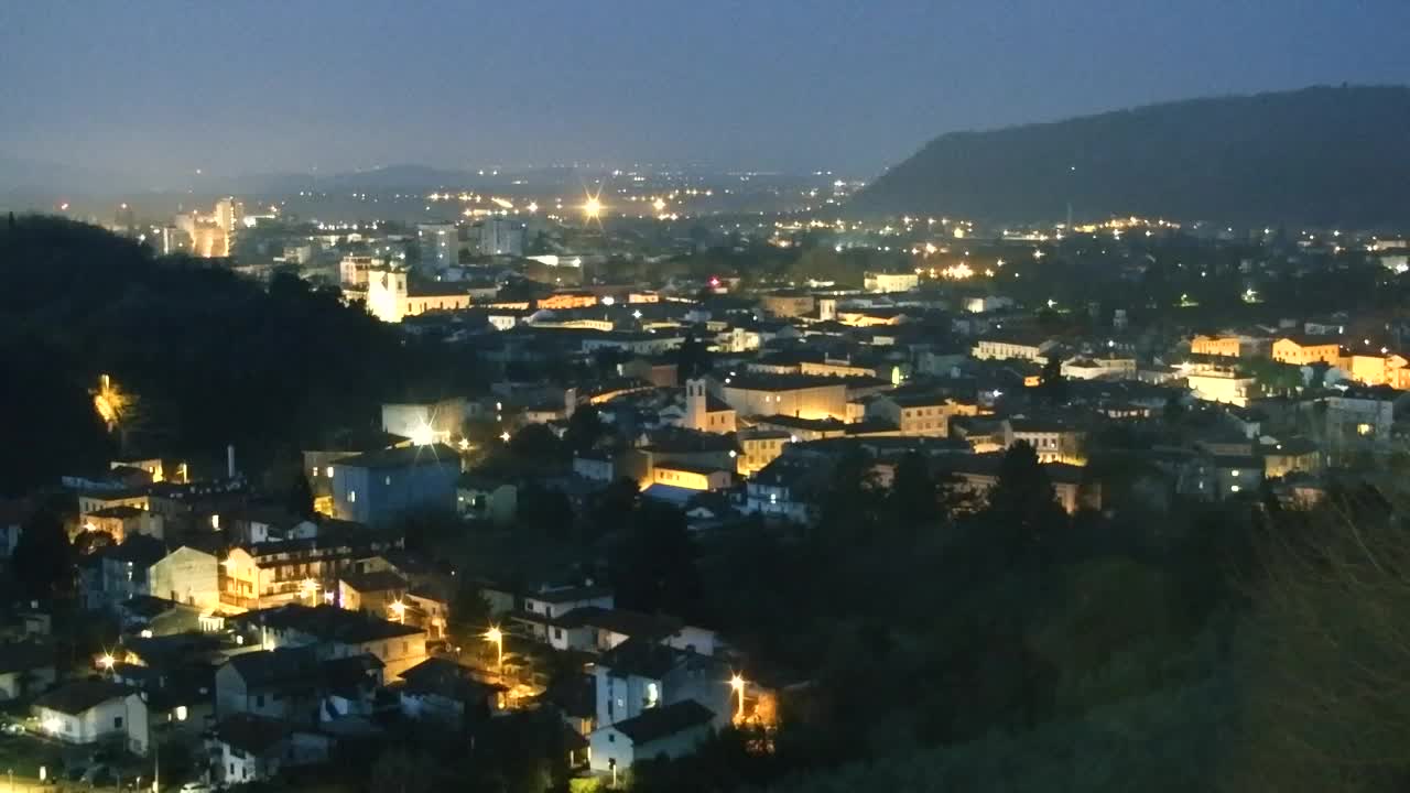 Nova Gorica et Gorizia : Vue Imprenable depuis le Monastère Franciscain de Kostanjevica