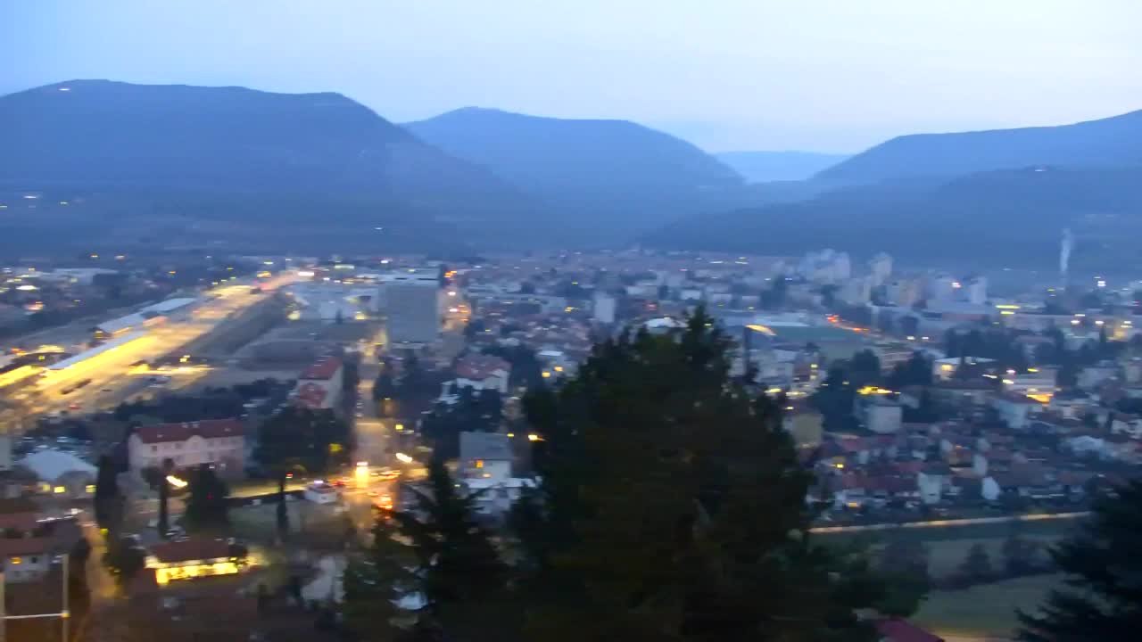 Nova Gorica et Gorizia : Vue Imprenable depuis le Monastère Franciscain de Kostanjevica