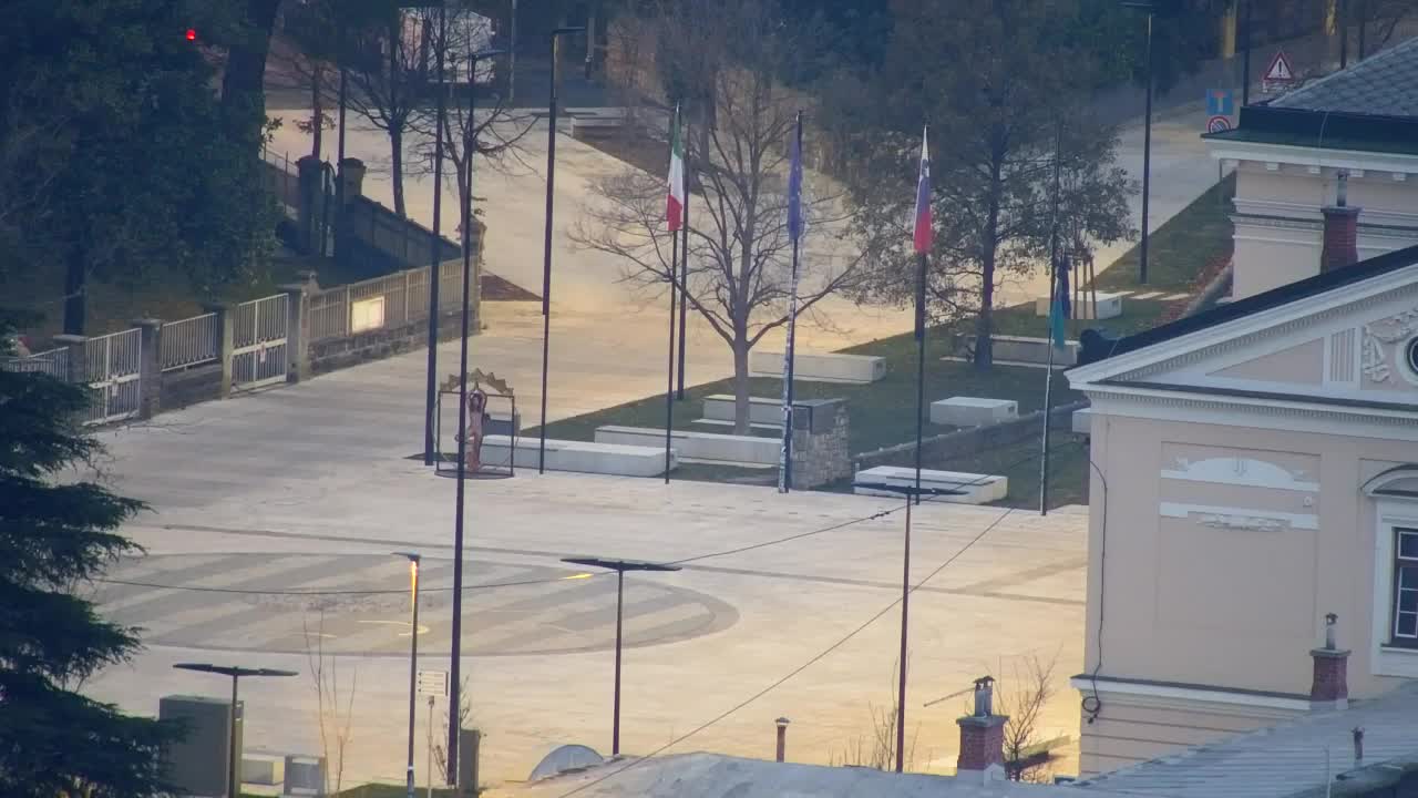 Nova Gorica in Gorica: Čudovit Razgled iz Frančiškanskega Samostana Kostanjevica