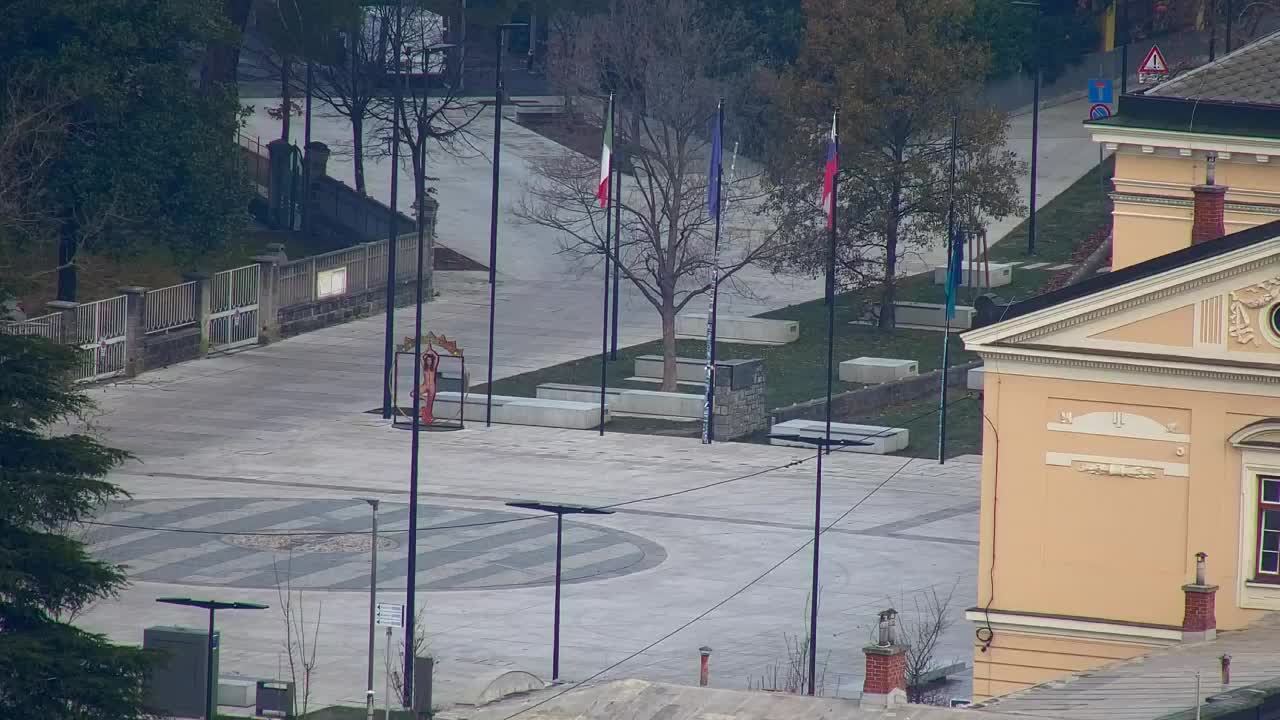 Nova Gorica in Gorica: Čudovit Razgled iz Frančiškanskega Samostana Kostanjevica