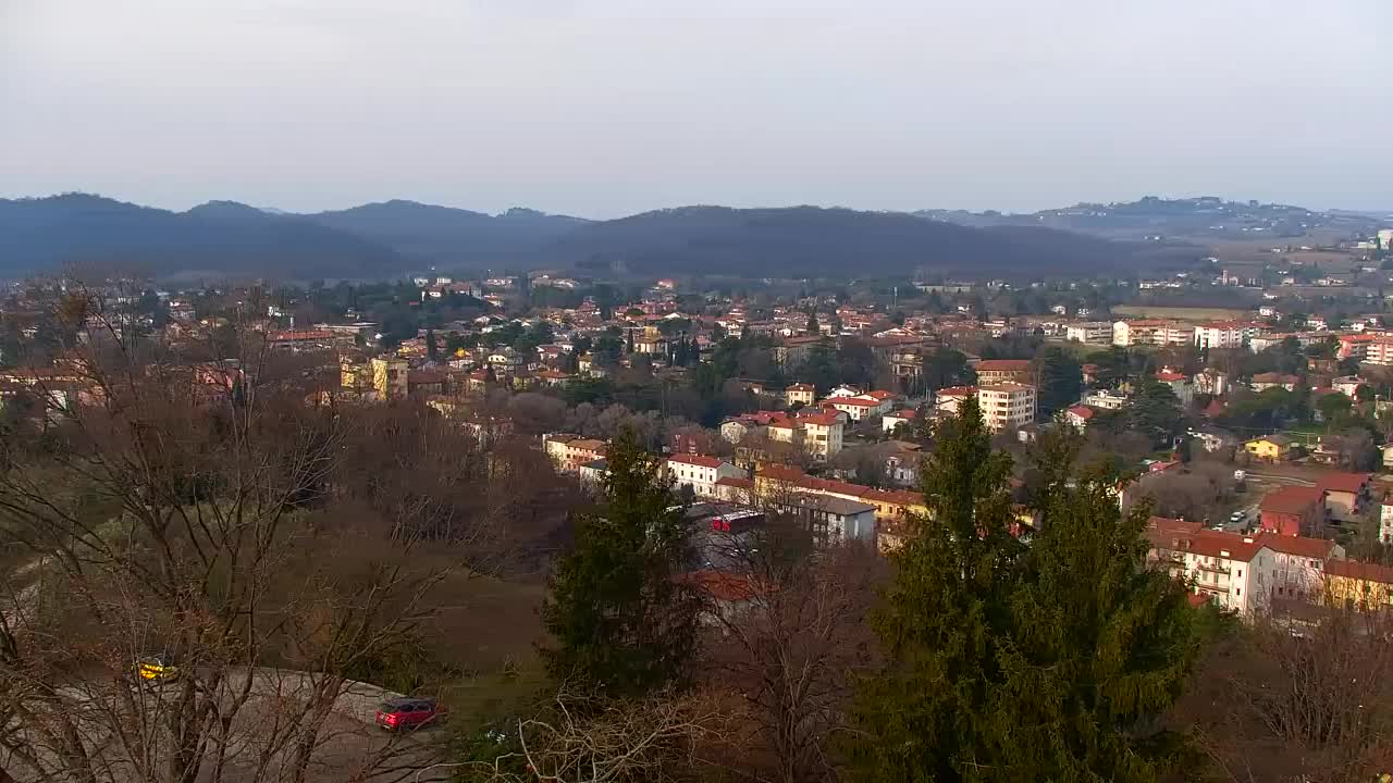 Nova Gorica in Gorica: Čudovit Razgled iz Frančiškanskega Samostana Kostanjevica