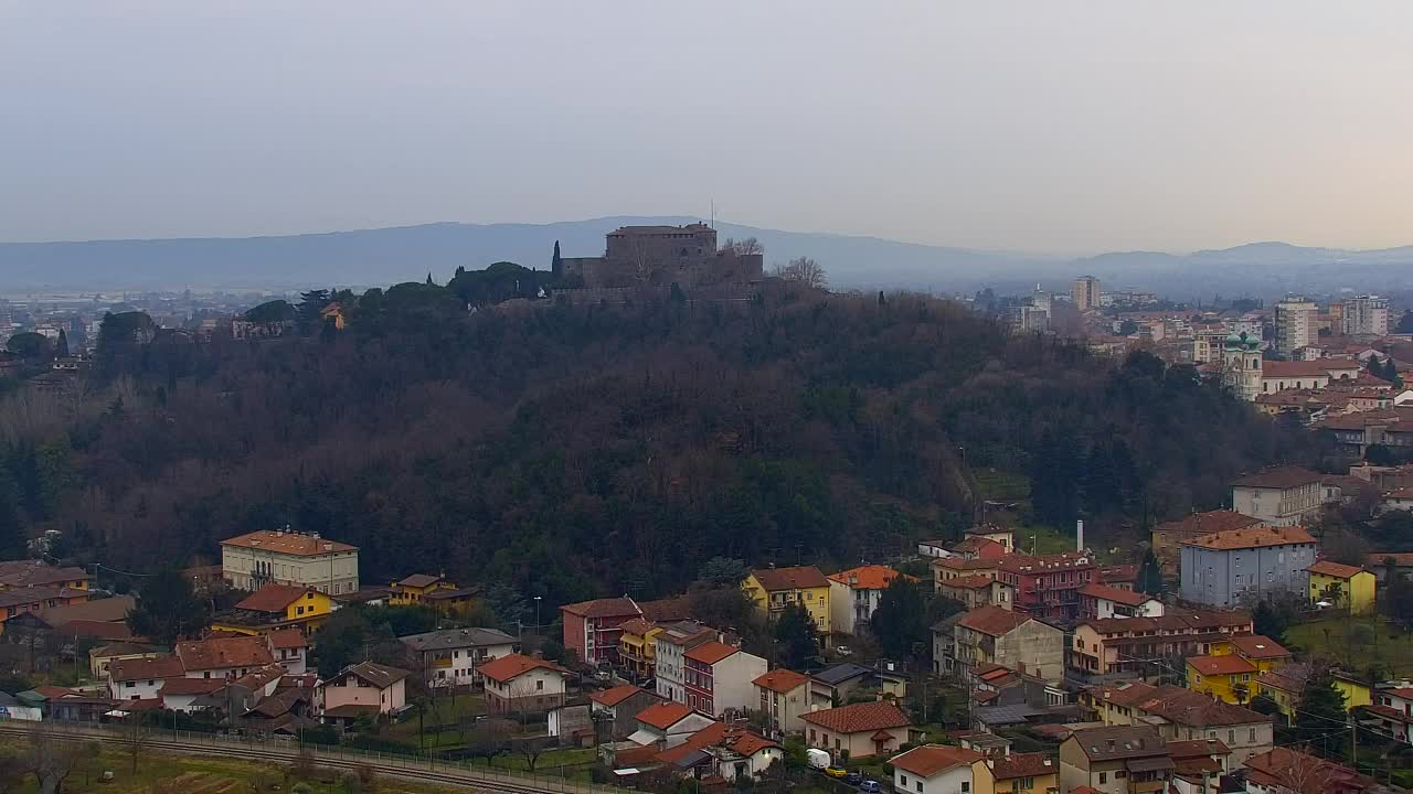 Nova Gorica in Gorica: Čudovit Razgled iz Frančiškanskega Samostana Kostanjevica