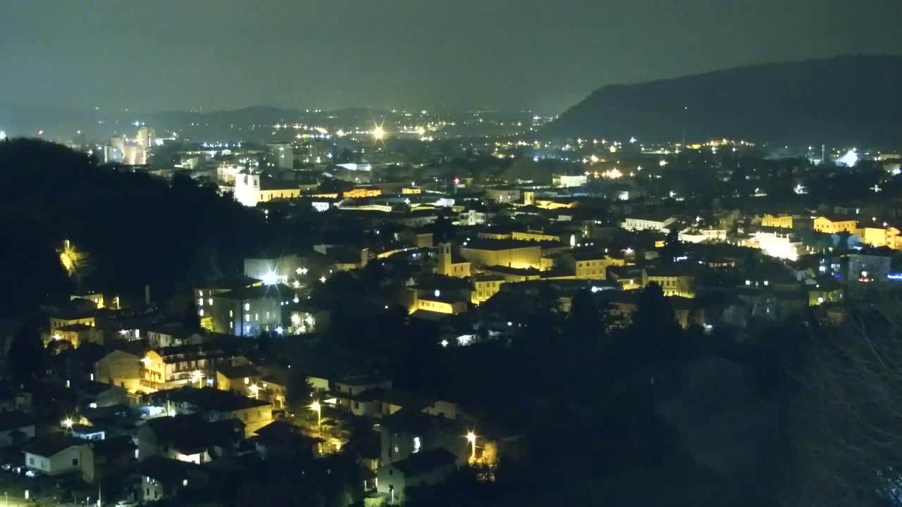 Nova Gorica in Gorica: Čudovit Razgled iz Frančiškanskega Samostana Kostanjevica