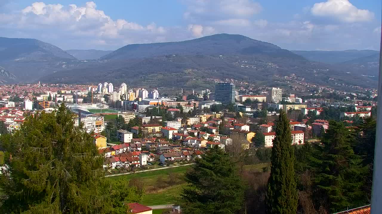 Nova Gorica in Gorica: Čudovit Razgled iz Frančiškanskega Samostana Kostanjevica