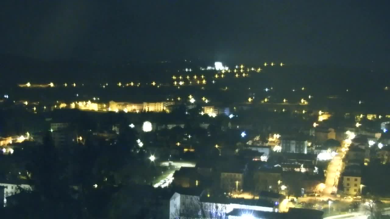 Nova Gorica et Gorizia : Vue Imprenable depuis le Monastère Franciscain de Kostanjevica