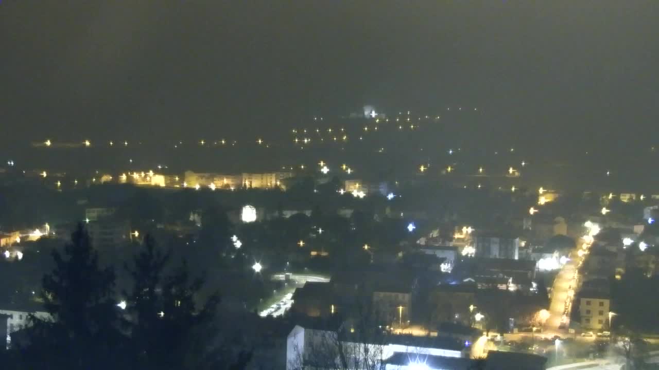 Nova Gorica in Gorica: Čudovit Razgled iz Frančiškanskega Samostana Kostanjevica