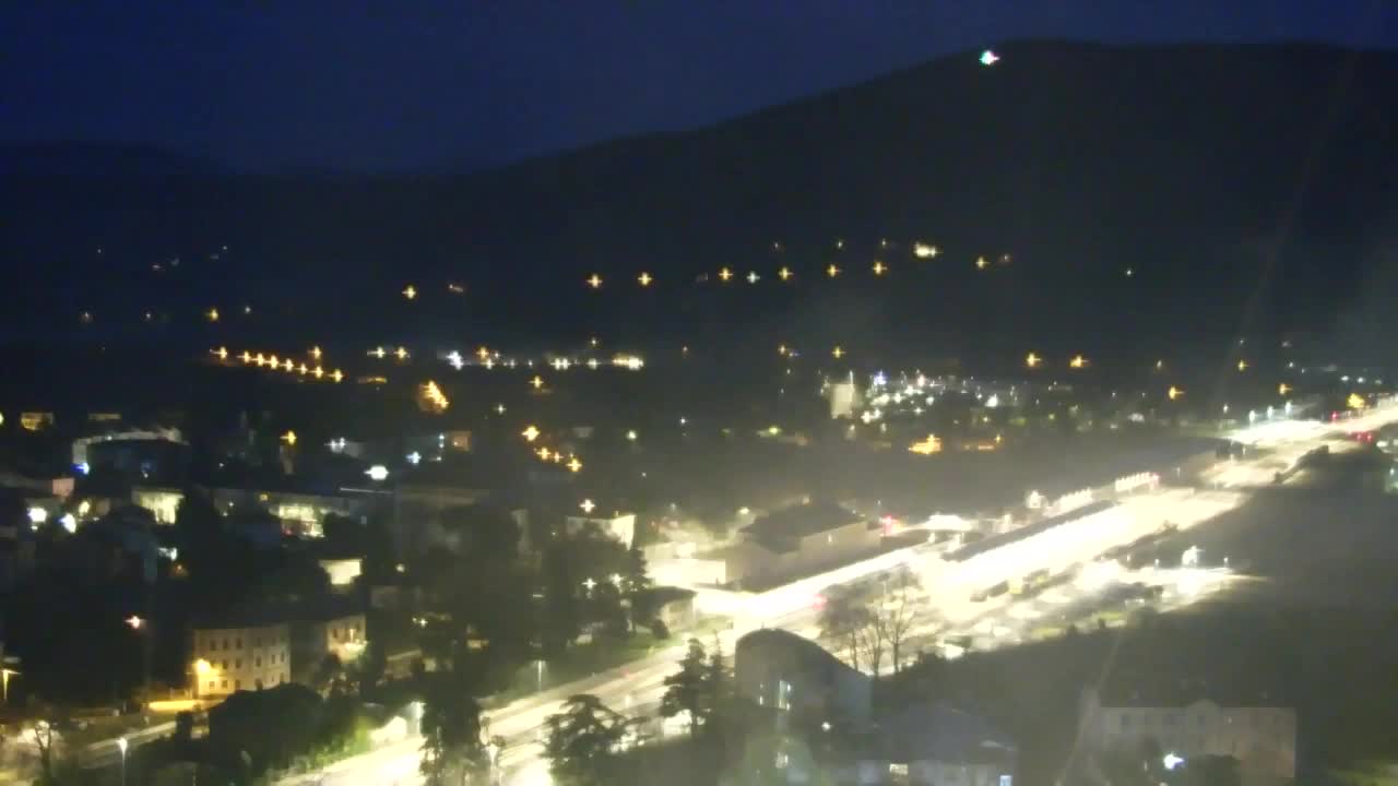 Nova Gorica i Gorica: Prekrasan Pogled iz Franjevačkog Samostana Kostanjevica