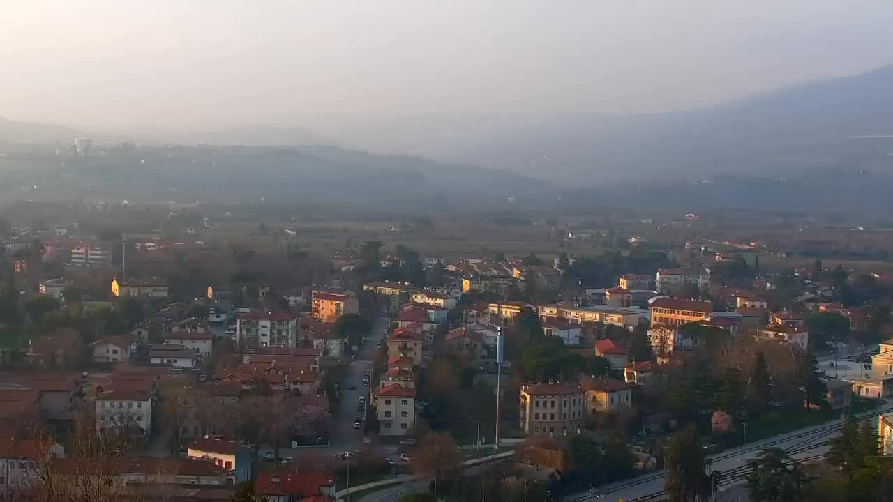 Nova Gorica und Görz: Atemberaubende Aussicht vom Franziskanerkloster Kostanjevica