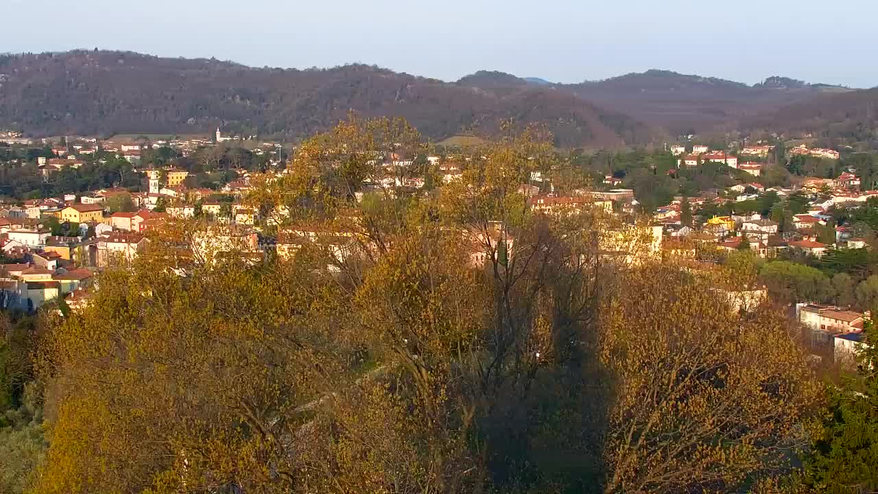 Nova Gorica in Gorica: Čudovit Razgled iz Frančiškanskega Samostana Kostanjevica