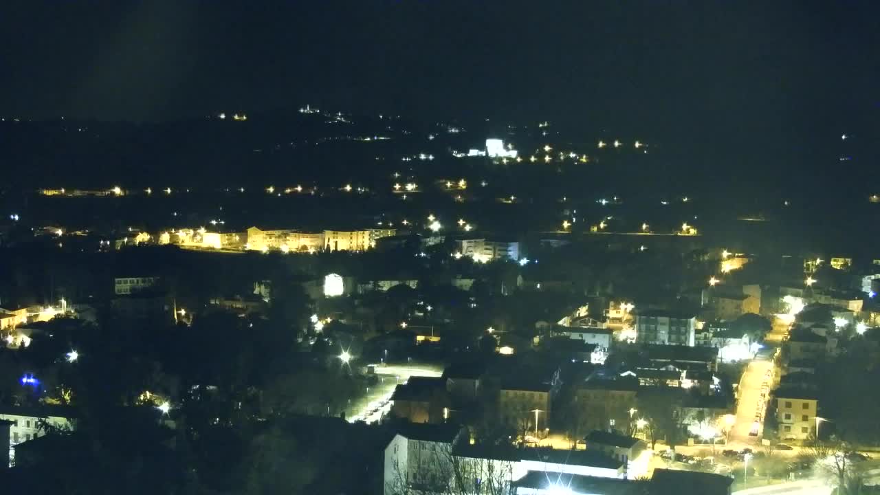 Nova Gorica i Gorica: Prekrasan Pogled iz Franjevačkog Samostana Kostanjevica