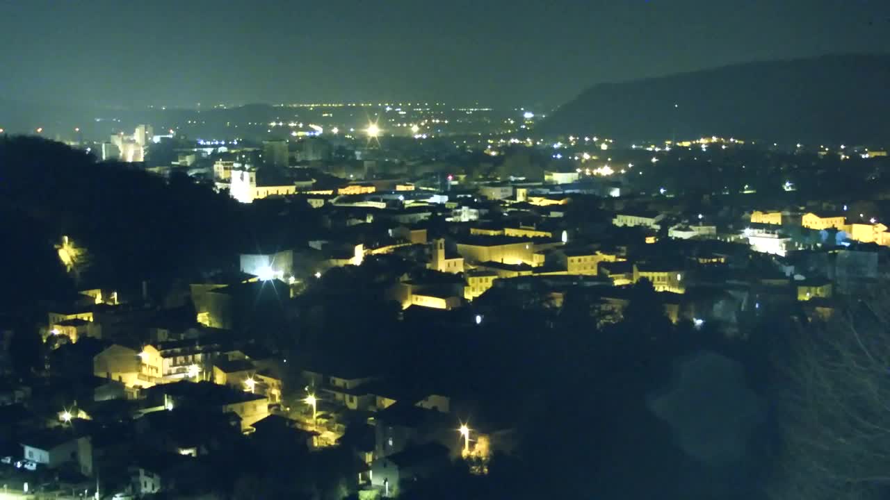 Nova Gorica i Gorica: Prekrasan Pogled iz Franjevačkog Samostana Kostanjevica