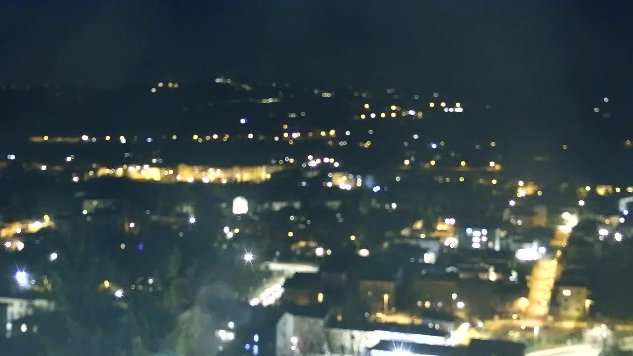 Nova Gorica i Gorica: Prekrasan Pogled iz Franjevačkog Samostana Kostanjevica