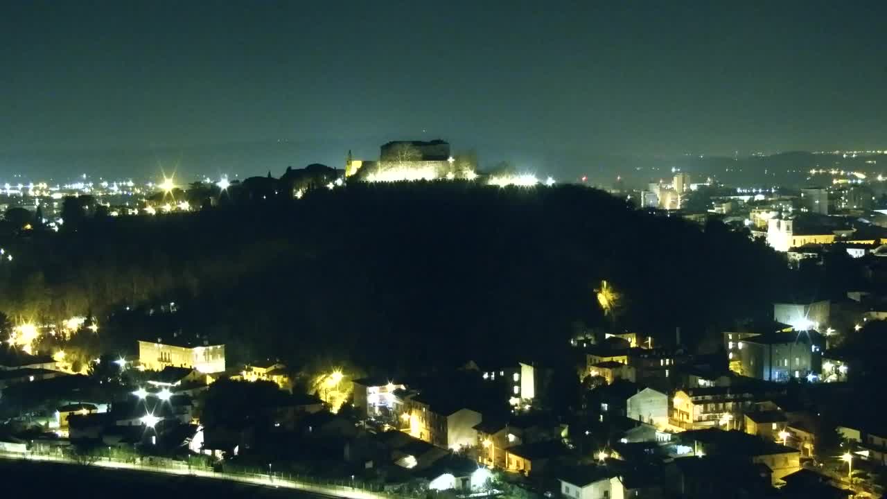 Nova Gorica i Gorica: Prekrasan Pogled iz Franjevačkog Samostana Kostanjevica