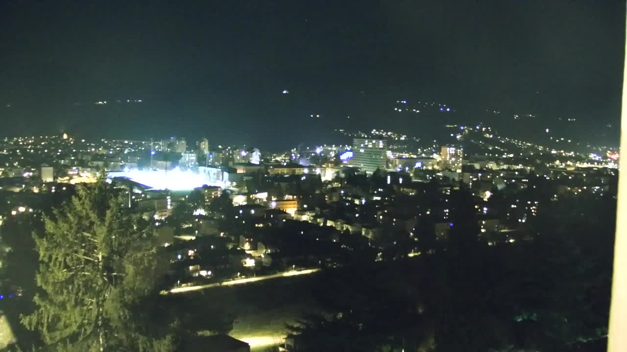 Nova Gorica in Gorica: Čudovit Razgled iz Frančiškanskega Samostana Kostanjevica