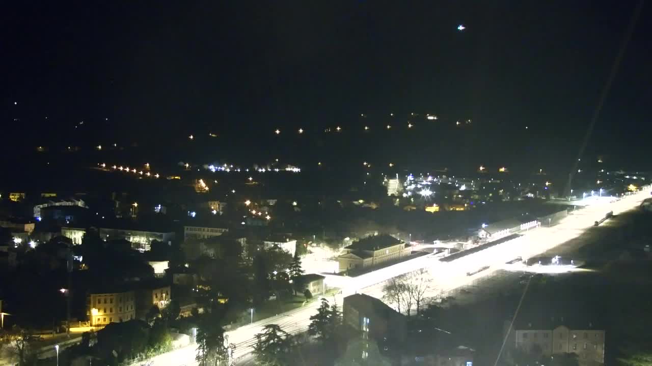 Nova Gorica in Gorica: Čudovit Razgled iz Frančiškanskega Samostana Kostanjevica