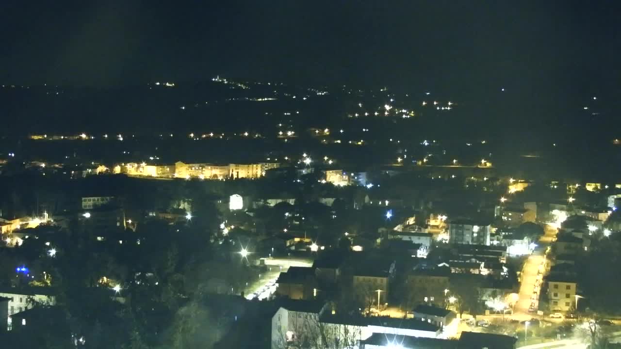 Nova Gorica i Gorica: Prekrasan Pogled iz Franjevačkog Samostana Kostanjevica