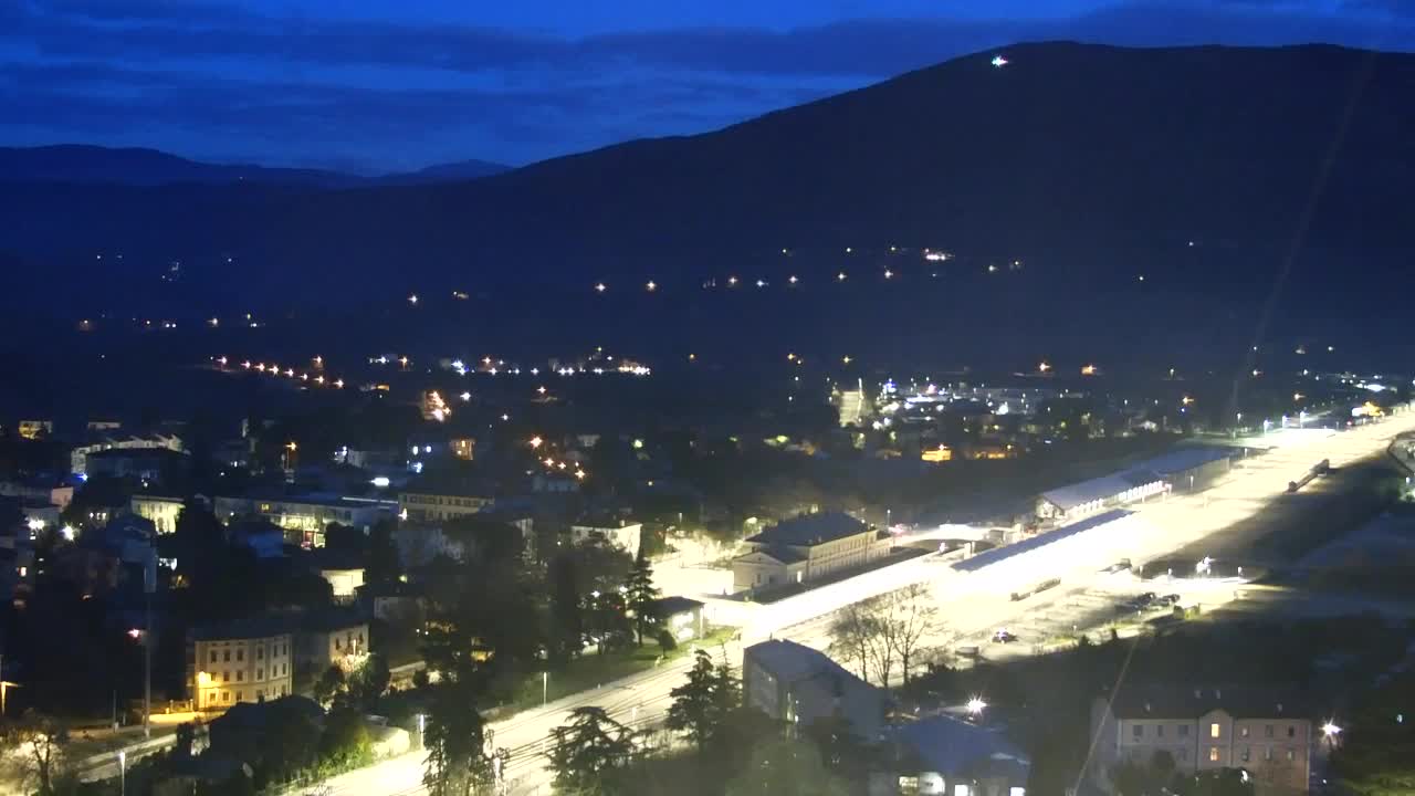 Nova Gorica in Gorica: Čudovit Razgled iz Frančiškanskega Samostana Kostanjevica