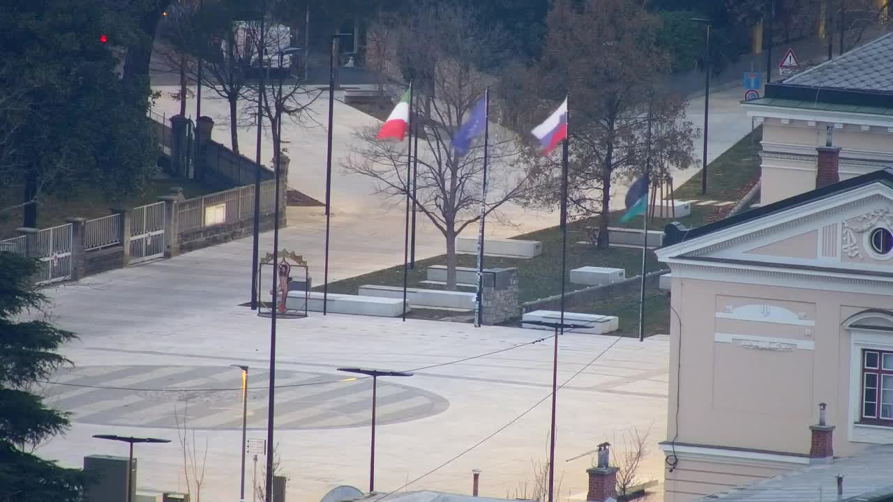 Nova Gorica in Gorica: Čudovit Razgled iz Frančiškanskega Samostana Kostanjevica