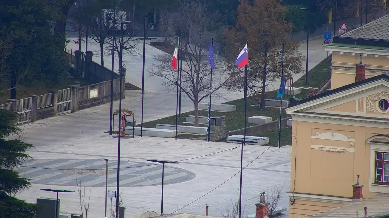 Nova Gorica et Gorizia : Vue Imprenable depuis le Monastère Franciscain de Kostanjevica