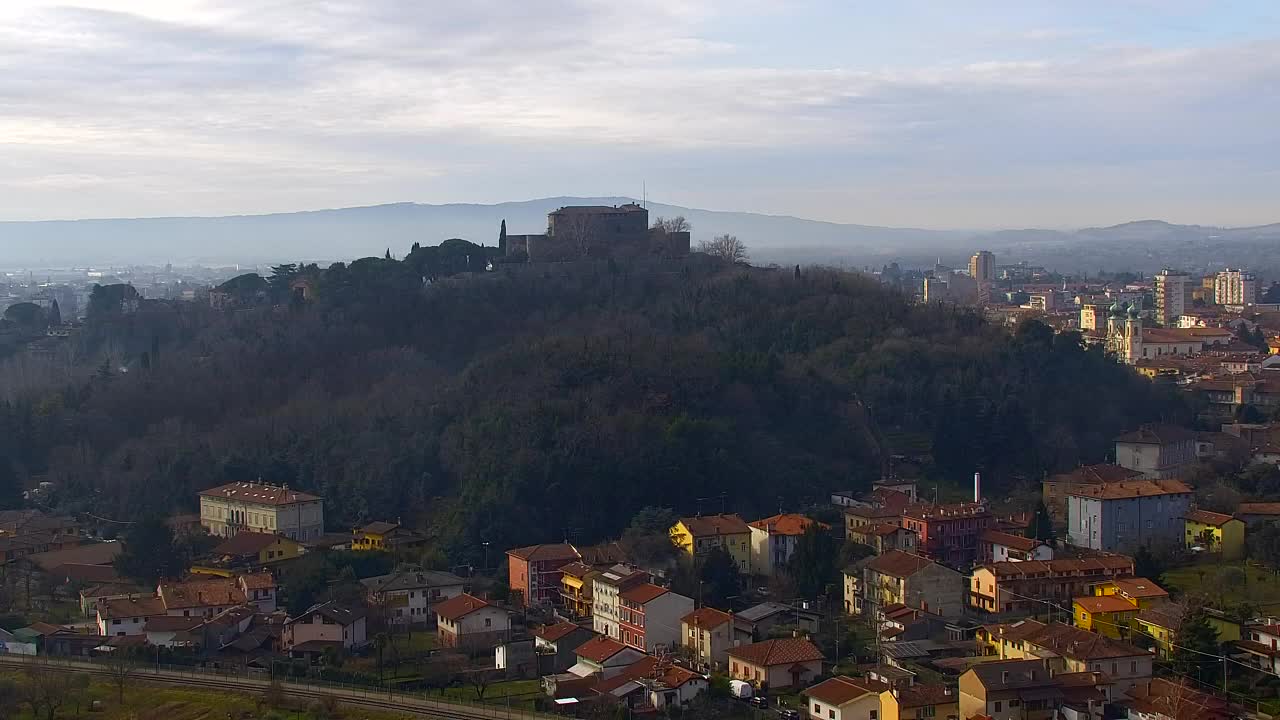 Nova Gorica i Gorica: Prekrasan Pogled iz Franjevačkog Samostana Kostanjevica