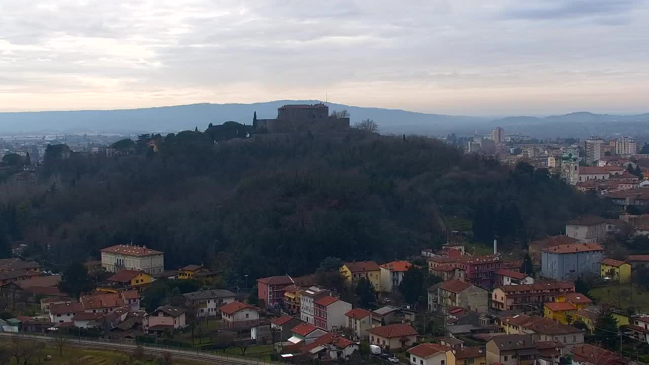 Nova Gorica et Gorizia : Vue Imprenable depuis le Monastère Franciscain de Kostanjevica