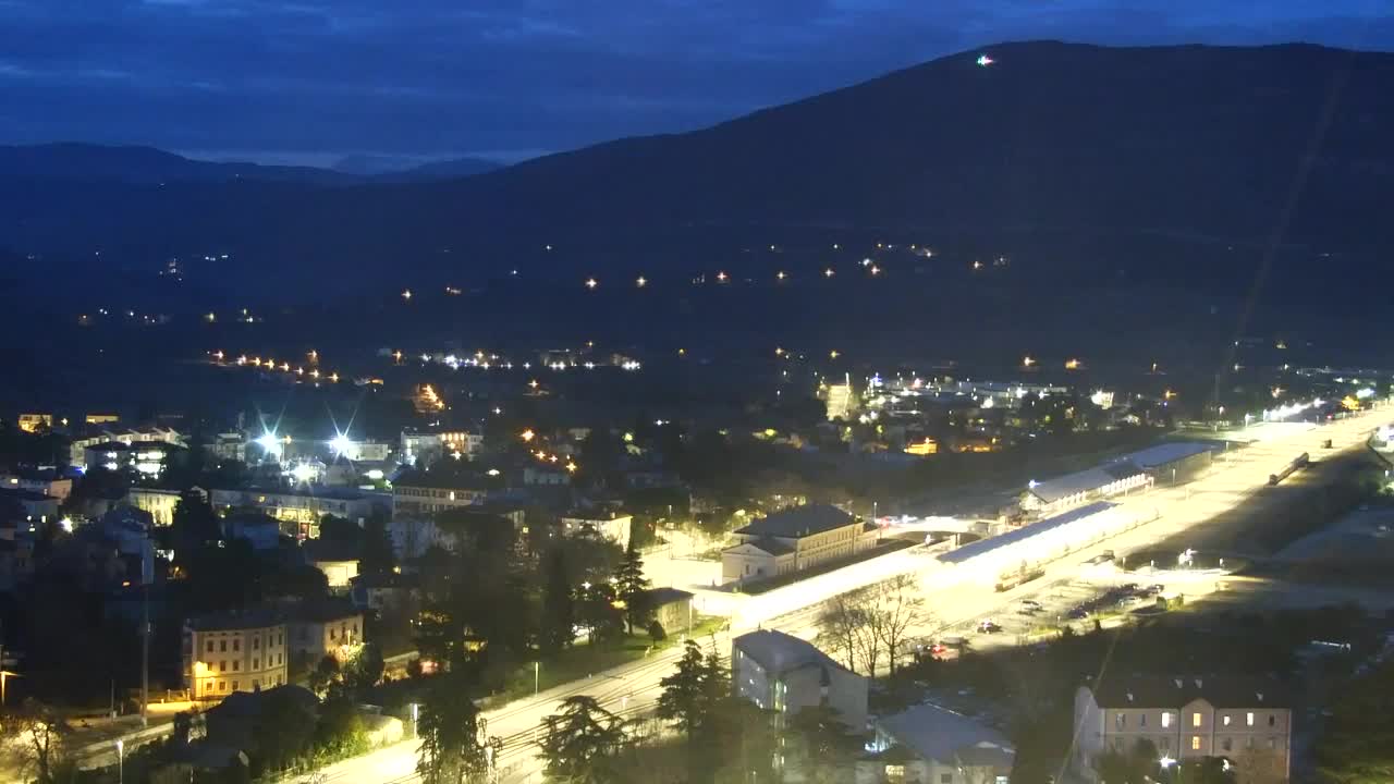 Nova Gorica in Gorica: Čudovit Razgled iz Frančiškanskega Samostana Kostanjevica