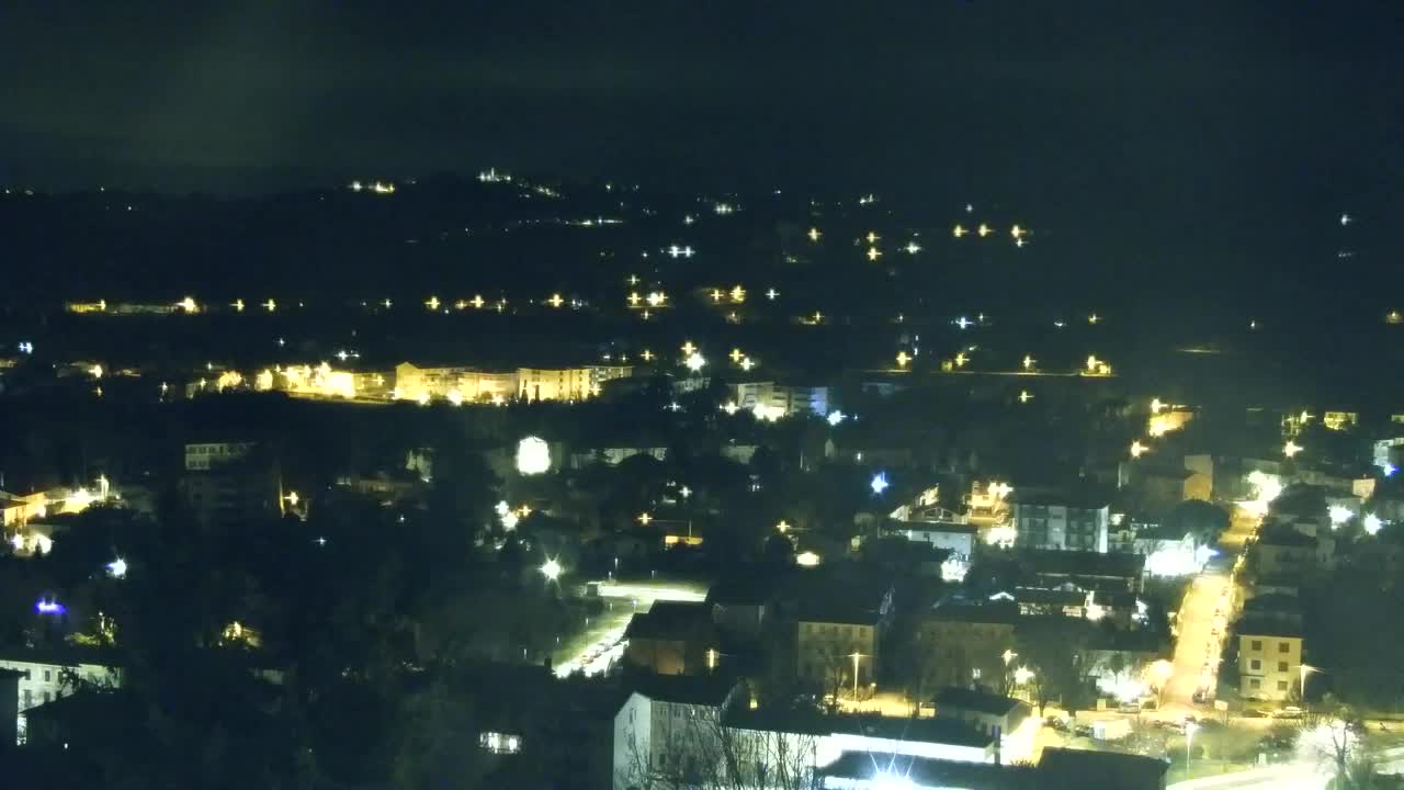 Nova Gorica in Gorica: Čudovit Razgled iz Frančiškanskega Samostana Kostanjevica