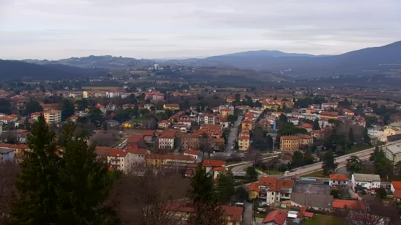 Nova Gorica et Gorizia : Vue Imprenable depuis le Monastère Franciscain de Kostanjevica