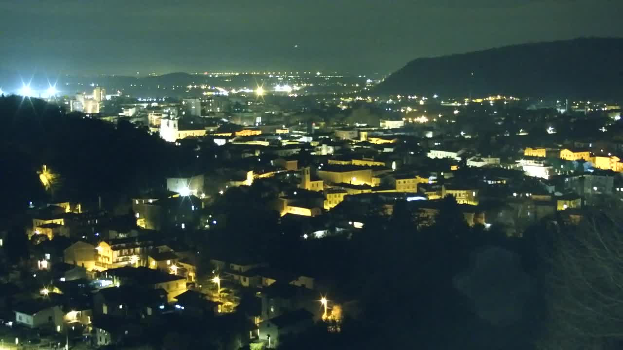 Nova Gorica in Gorica: Čudovit Razgled iz Frančiškanskega Samostana Kostanjevica