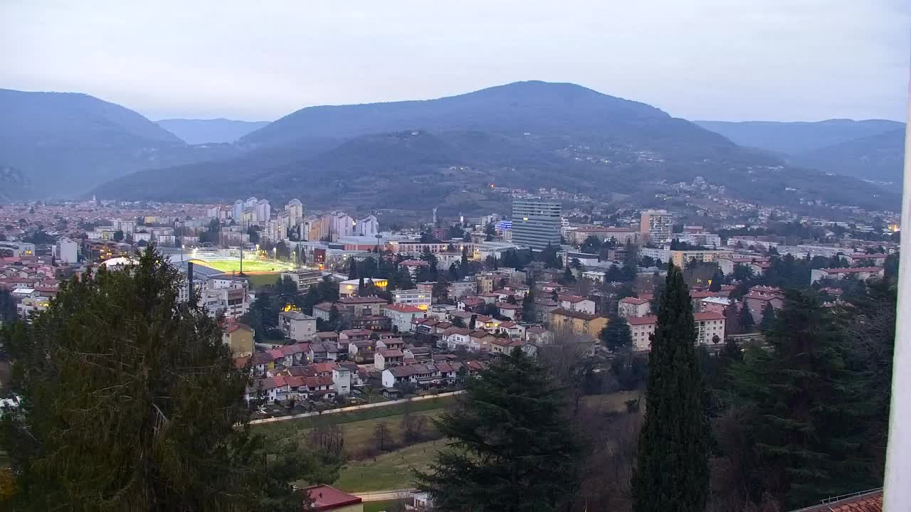 Nova Gorica et Gorizia : Vue Imprenable depuis le Monastère Franciscain de Kostanjevica