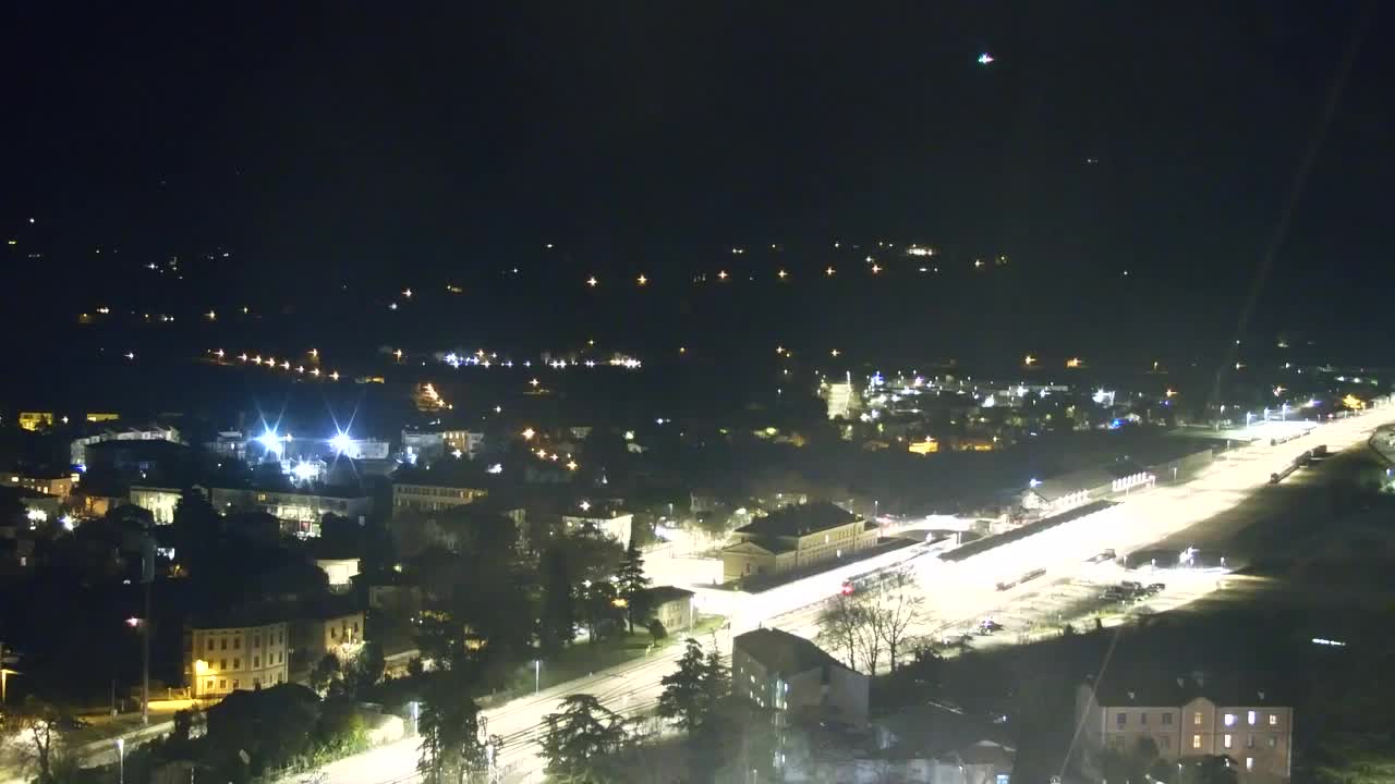 Nova Gorica in Gorica: Čudovit Razgled iz Frančiškanskega Samostana Kostanjevica