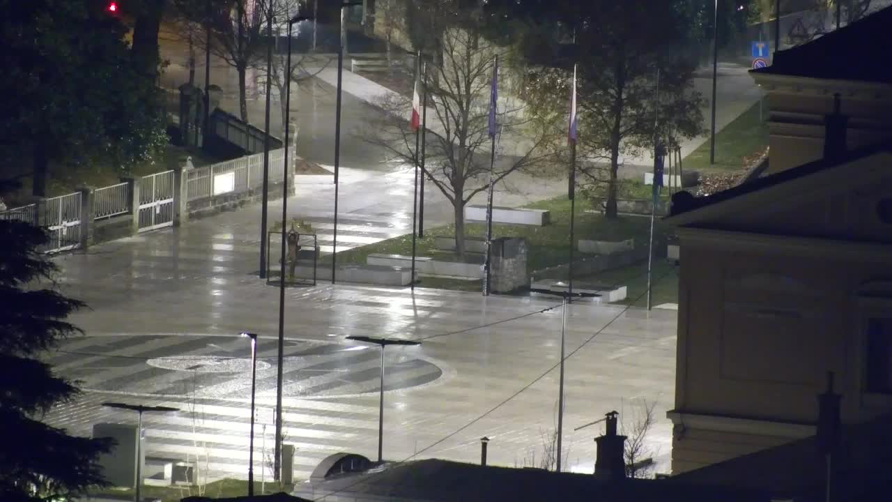 Nova Gorica i Gorica: Prekrasan Pogled iz Franjevačkog Samostana Kostanjevica