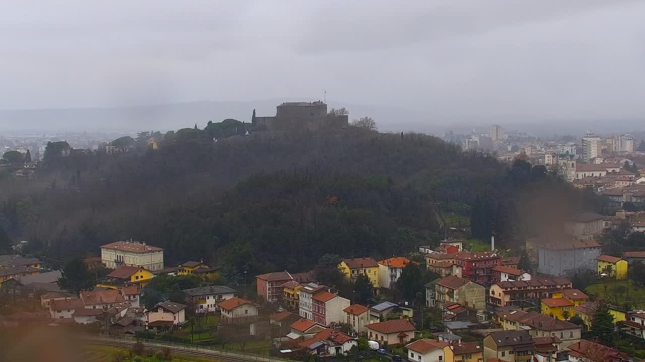Nova Gorica in Gorica: Čudovit Razgled iz Frančiškanskega Samostana Kostanjevica