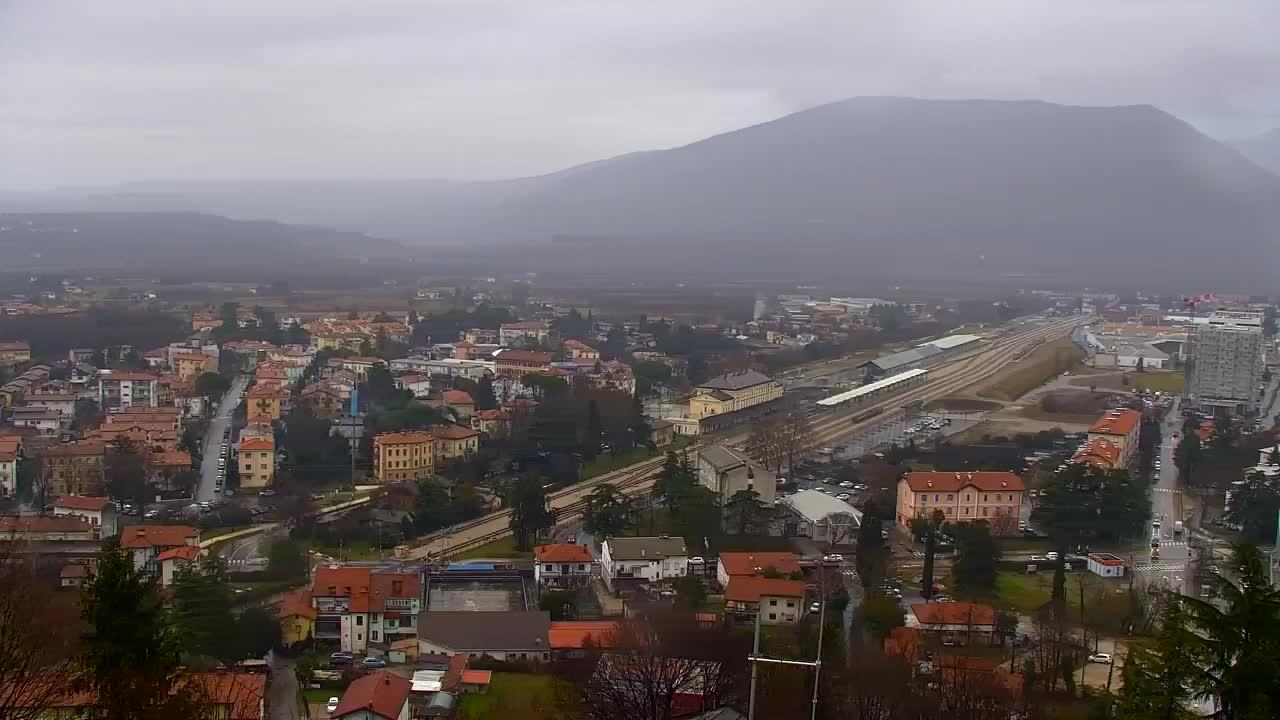 Nova Gorica in Gorica: Čudovit Razgled iz Frančiškanskega Samostana Kostanjevica