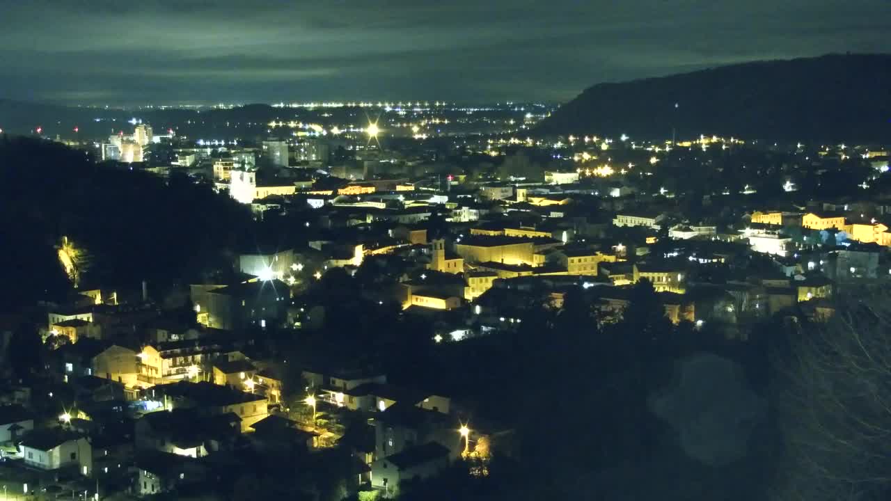 Nova Gorica in Gorica: Čudovit Razgled iz Frančiškanskega Samostana Kostanjevica