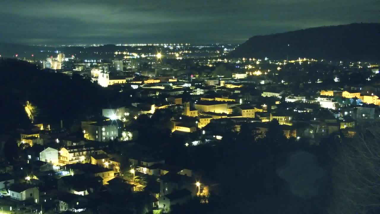 Nova Gorica in Gorica: Čudovit Razgled iz Frančiškanskega Samostana Kostanjevica