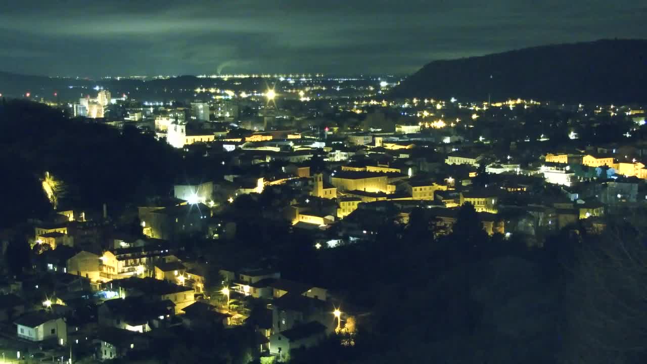 Nova Gorica in Gorica: Čudovit Razgled iz Frančiškanskega Samostana Kostanjevica