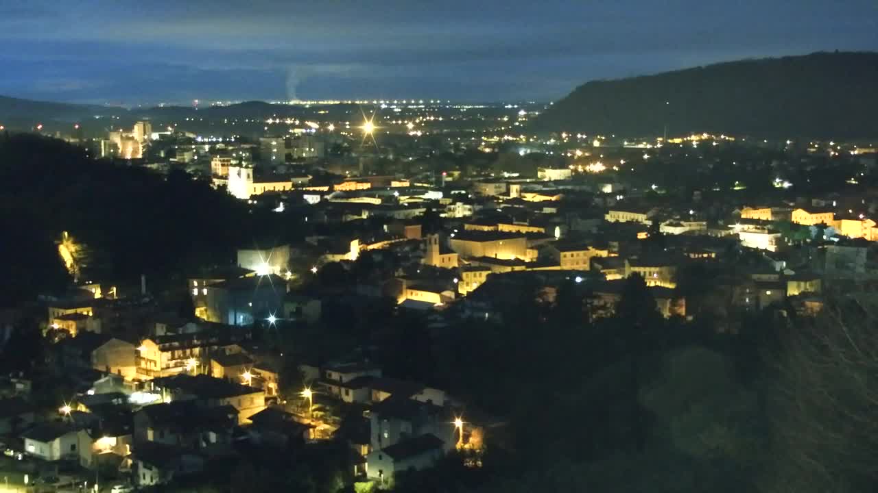 Nova Gorica i Gorica: Prekrasan Pogled iz Franjevačkog Samostana Kostanjevica