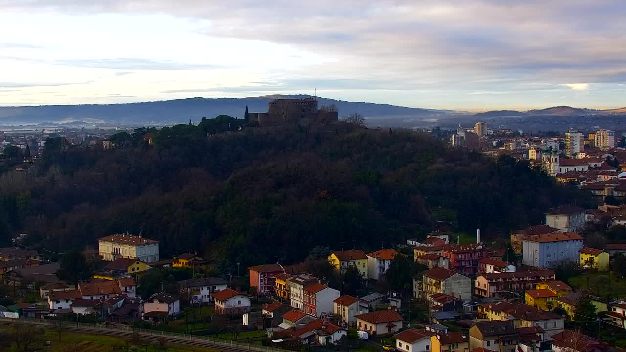 Nova Gorica in Gorica: Čudovit Razgled iz Frančiškanskega Samostana Kostanjevica