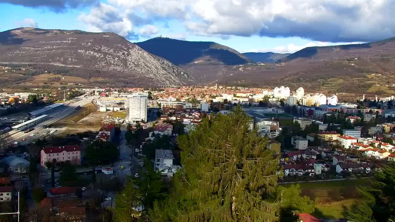 Nova Gorica in Gorica: Čudovit Razgled iz Frančiškanskega Samostana Kostanjevica