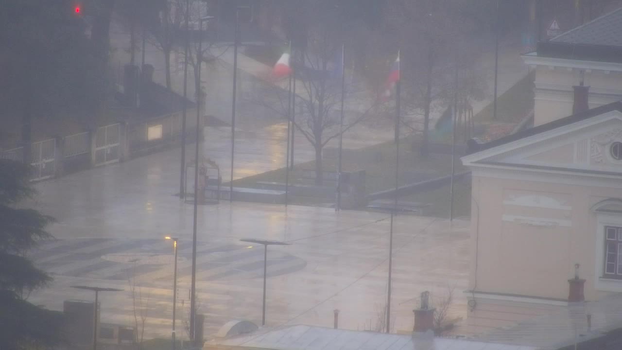 Nova Gorica in Gorica: Čudovit Razgled iz Frančiškanskega Samostana Kostanjevica