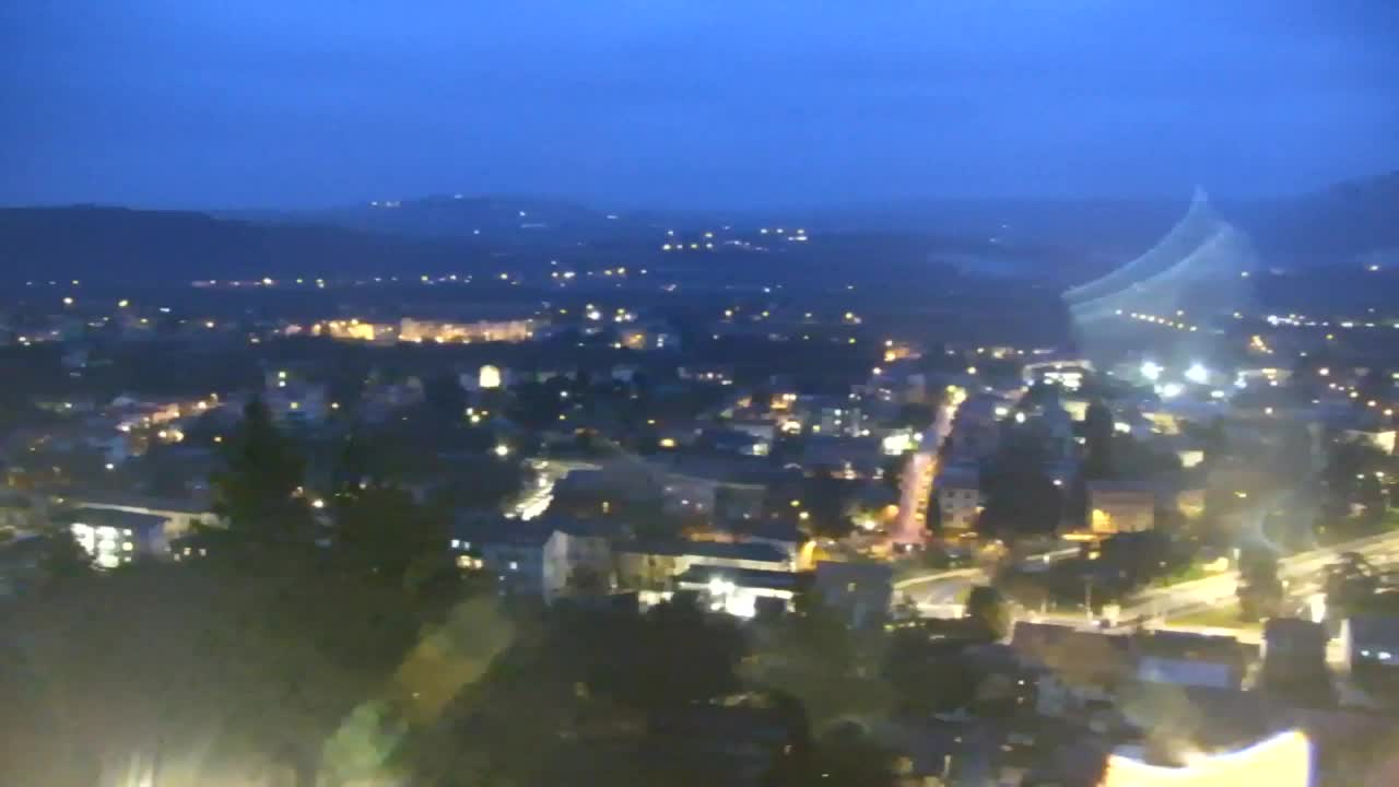 Nova Gorica et Gorizia : Vue Imprenable depuis le Monastère Franciscain de Kostanjevica