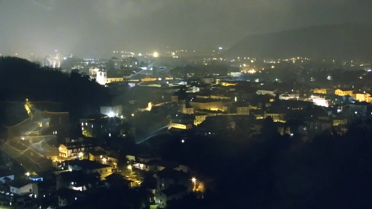 Nova Gorica et Gorizia : Vue Imprenable depuis le Monastère Franciscain de Kostanjevica